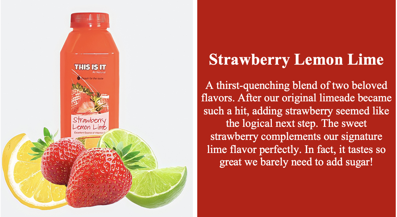 strawberry lemon lime